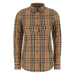 Burberry London England Women Lapwing Checked Shirt